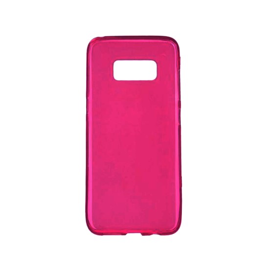 Capa de Silicone Macio para Samsung Galaxy S8 Plus Rosa